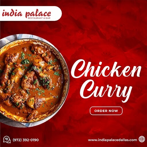 Eat Chicken Curry At India Palace